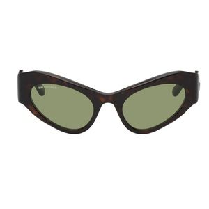 Balenciaga Tortoise Shell Cateye Sunglasses NWT